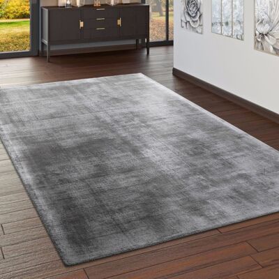PACO HOME Glori 330 Handgewebter Teppich - Rechteckig, Grau, 80x150cm PACO HOME Glori 330 Handgewebter Teppich - Rechteckig, Grau, 80x150cm