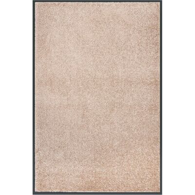 vidaXL Beigefaltdoormat 80x120 cm - Eingangsmatte vidaXL Beigefaltdoormat 80x120 cm - Eingangsmatte