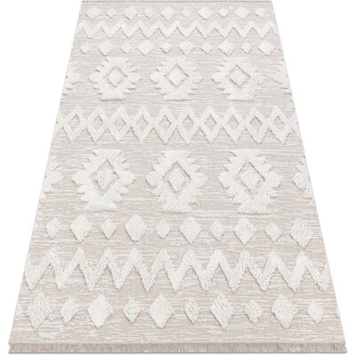 RugsX Eco Sisal Marokkanischer Rhombus Boho Fransen - Beigeteppich RugsX Eco Sisal Marokkanischer Rhombus Boho Fransen - Beigeteppich