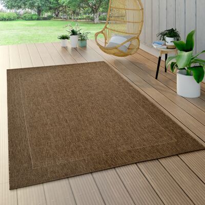Paco Home In-& Outdoor Teppich Balkon Terrasse Küchenteppich Sisal Optik Bordüre Einfarbig 120x170 Cm Paco Home In-& Outdoor Teppich Balkon Terrasse Küchenteppich Sisal Optik Bordüre Einfarbig 120x170 Cm