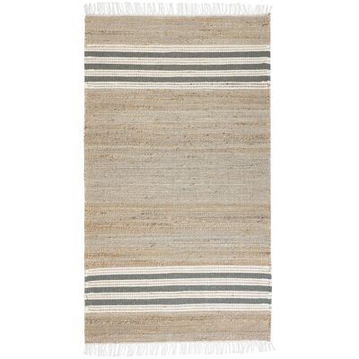 Beliani Mirza Jute-Teppich - Boho-Stil Rechteckig 80x150cm Beliani Mirza Jute-Teppich - Boho-Stil Rechteckig 80x150cm