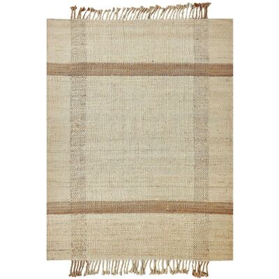Beliani Jute Teppich Beige 140 x 200 cm - Teppich Beliani Jute Teppich Beige 140 x 200 cm - Teppich