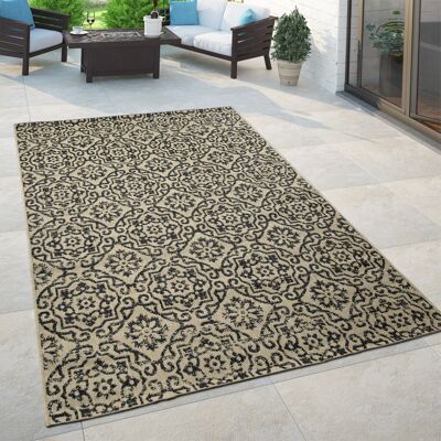 Paco Home Ethno Teppich Outdoor Beige Orient Muster Balkon Terrasse Strapazierfähig 60x100 Cm Paco Home Ethno Teppich Outdoor Beige Orient Muster Balkon Terrasse Strapazierfähig 60x100 Cm