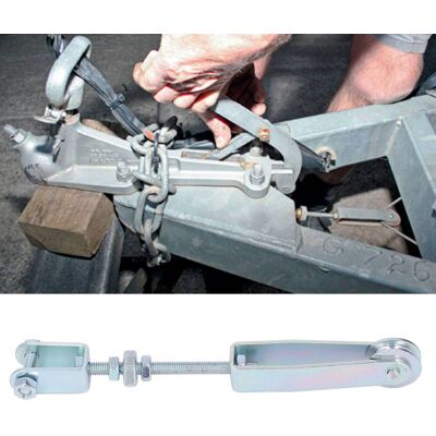 JUTE Anhängerbremsseilspanner, Bremsseilrollenspanner JUTE Anhängerbremsseilspanner, Bremsseilrollenspanner