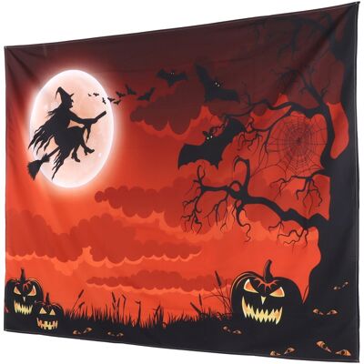 HEAT Halloween-wandteppich/teppich Für Schlafzimmer, Wohnzimmer, Studentenwohnheim, Hintergrunddekoration, 200 X 150 Cm HEAT Halloween-wandteppich/teppich Für Schlafzimmer, Wohnzimmer, Studentenwohnheim, Hintergrunddekoration, 200 X 150 Cm