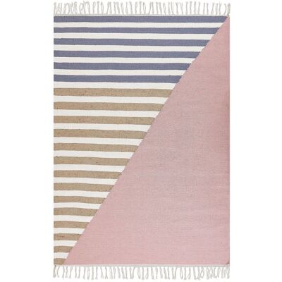 Beliani Woll Mehrfarbiger Teppich - 160x230 cm - Modernes Design Beliani Woll Mehrfarbiger Teppich - 160x230 cm - Modernes Design
