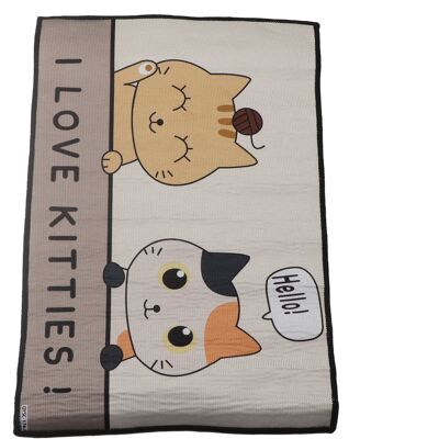 JUTE Küchenmatte, Badezimmermatte, Wc-matte, Schlafzimmer-fußmatte, Eingangsmatte, Lange Badezimmerteppiche, 40 X 60 Cm (wie Ein Kätzchen), Fabrikverkauf. JUTE Küchenmatte, Badezimmermatte, Wc-matte, Schlafzimmer-fußmatte, Eingangsmatte, Lange Badezimmerteppiche, 40 X 60 Cm (wie Ein Kätzchen), Fabrikverkauf.