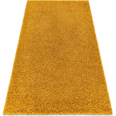 RUGSX Teppich Soffi Shaggy 5cm Gold Yellow 160x220 Cm RUGSX Teppich Soffi Shaggy 5cm Gold Yellow 160x220 Cm