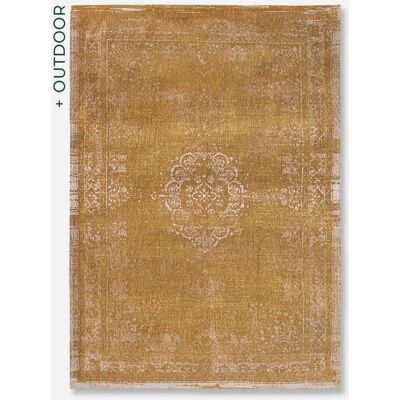 Louis De Poortere Fading World Medaillon Teppich Spring Moss Ocker Louis De Poortere Fading World Medaillon Teppich Spring Moss Ocker