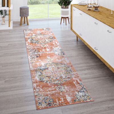 Paco Home Teppich Wohnzimmer Kurzflor Vintage Moderne Orient Optik Abstrakt Rot Creme Blau 60x100 Cm Paco Home Teppich Wohnzimmer Kurzflor Vintage Moderne Orient Optik Abstrakt Rot Creme Blau 60x100 Cm
