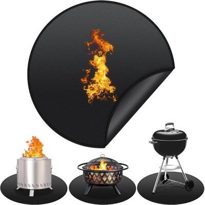 OEM Runde Feuerfeste Matte Große Grillmatte Bodenschutzmatte Wärmeisolierende Grillmatte Geeignet Für Feuerstellen Rasen Terrassen Fußböden Camping 122 Cm OEM Runde Feuerfeste Matte Große Grillmatte Bodenschutzmatte Wärmeisolierende Grillmatte Geeignet Für Feuerstellen Rasen Terrassen Fußböden Camping 122 Cm