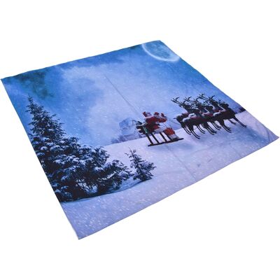 HEAT Neujahrs-weihnachtsbaum-wandteppich, Schlafzimmer, Wohnzimmer, Boho-stil, Dekorativer Teppich, 150 X 150 Cm / 59,1 X 59,1 Zoll HEAT Neujahrs-weihnachtsbaum-wandteppich, Schlafzimmer, Wohnzimmer, Boho-stil, Dekorativer Teppich, 150 X 150 Cm / 59,1 X 59,1 Zoll