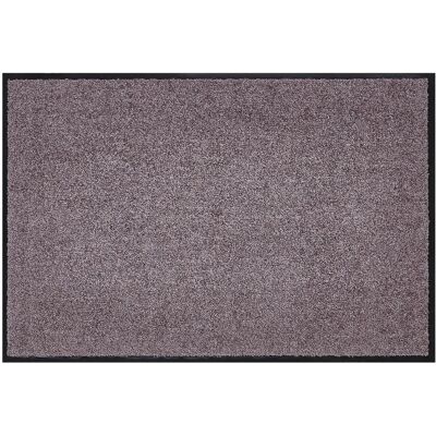 Fußmatte, Schmutzfangmatte, Fußabtreter, Türmatte, Sauberlaufmatte, Waschbar, Pflegeleicht Und Strapazierfähig, Taupe, 90 X 60 X 0,7 Cm - Homcom Fußmatte, Schmutzfangmatte, Fußabtreter, Türmatte, Sauberlaufmatte, Waschbar, Pflegeleicht Und Strapazierfähig, Taupe, 90 X 60 X 0,7 Cm - Homcom