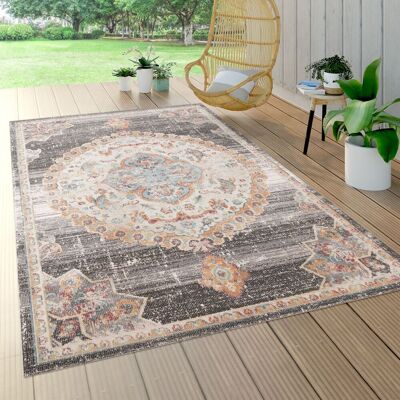 Paco Home - Teppich für Innen- und Außenbereich - Grau 60x100cm Paco Home - Teppich für Innen- und Außenbereich - Grau 60x100cm
