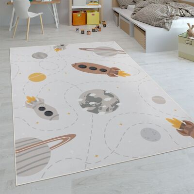 PACO HOME - Crema 2 - Creme - 100x200 cm - Spielteppich PACO HOME - Crema 2 - Creme - 100x200 cm - Spielteppich