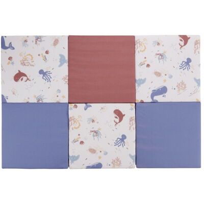 Tineo Maxi Tapis Malin Tresors De Locean 5 En 1 - Evolutif - Dehoussable - 180x200 Cm - Nouvelle Collection Tineo Maxi Tapis Malin Tresors De Locean 5 En 1 - Evolutif - Dehoussable - 180x200 Cm - Nouvelle Collection