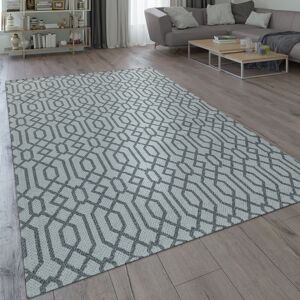 Paco Home - Teppich Wohnzimmer Skandinavischer Stil Modern Grau Beige 60x100 cm