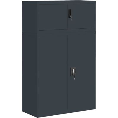 vidaXL Modell 3188330 - Aktenregal Anthrazit Stahl vidaXL Modell 3188330 - Aktenregal Anthrazit Stahl