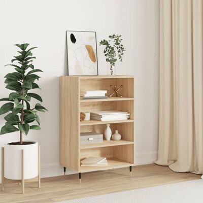 Highboard Sonoma-eiche 57x35x90 Cm Holzwerkstoff Vidaxl Highboard Sonoma-eiche 57x35x90 Cm Holzwerkstoff Vidaxl