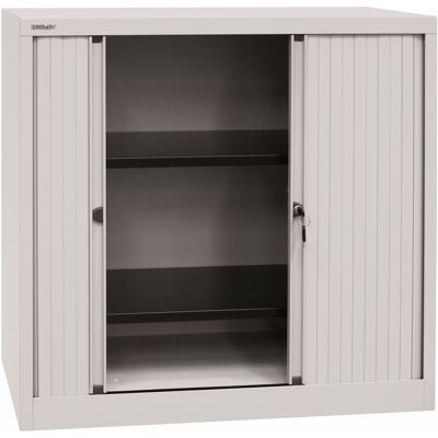 Bisley Rollladenschrank Eurotambour Lichtgrau Bisley Rollladenschrank Eurotambour Lichtgrau