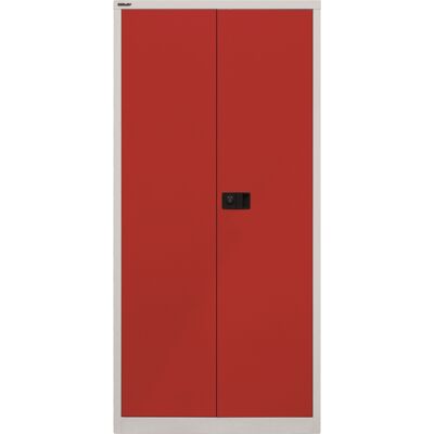 Bisley Universal Flügeltürenschrank Lichtgrau/kardinalrot Bisley Universal Flügeltürenschrank Lichtgrau/kardinalrot
