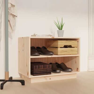 vidaXL Massivholz Kiefer Schuhschrank - Robuste Aufbewahrung vidaXL Massivholz Kiefer Schuhschrank - Robuste Aufbewahrung