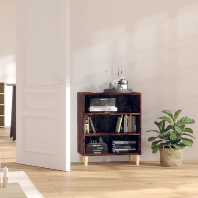 vidaXL Sideboard Räucher Eiche 57x35x70 cm Verbundholz - Sideboard vidaXL Sideboard Räucher Eiche 57x35x70 cm Verbundholz - Sideboard