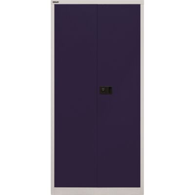 Bisley Universal Flügeltürenschrank Lichtgrau/oxfordblau Bisley Universal Flügeltürenschrank Lichtgrau/oxfordblau