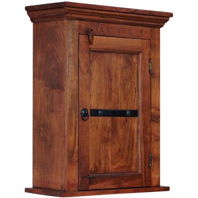 Massivmoebel24 - Hängeschrank Akazie 52x24x69 Nougat Lackiert Oxford 1003 - Dunkelbraun Massivmoebel24 - Hängeschrank Akazie 52x24x69 Nougat Lackiert Oxford 1003 - Dunkelbraun
