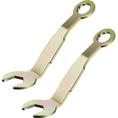 OEM Schiebetür-einstellschlüssel – 2er-set – Schlüssel Zur Feinjustierung Der Drehpunkte An Schrank- Oder Schiebetüren (einbautüren) – Gesamtlänge 7,6 Cm (3 Zoll), Doppelgröße ( OEM Schiebetür-einstellschlüssel – 2er-set – Schlüssel Zur Feinjustierung Der Drehpunkte An Schrank- Oder Schiebetüren (einbautüren) – Gesamtlänge 7,6 Cm (3 Zoll), Doppelgröße (