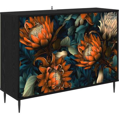Sideboard Lochem Schwarz Eichen-optik 102 X 33 X 76 Cm Vidaxl Sideboard Lochem Schwarz Eichen-optik 102 X 33 X 76 Cm Vidaxl