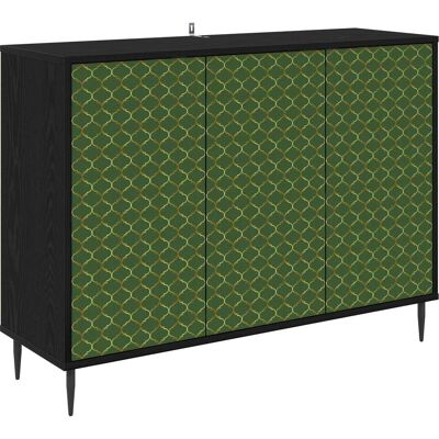 Sideboard Geleen Schwarz Eichen-optik 102 X 33 X 76 Cm Vidaxl Sideboard Geleen Schwarz Eichen-optik 102 X 33 X 76 Cm Vidaxl