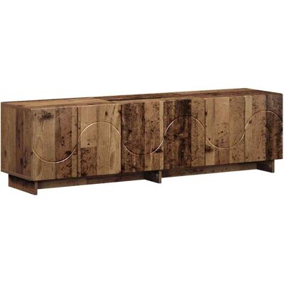 Tv-lowboard 140 X 34.5 X 40 Cm Altholz Holzwerkstoff Vidaxl Tv-lowboard 140 X 34.5 X 40 Cm Altholz Holzwerkstoff Vidaxl