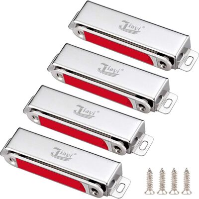 OEM Starke Schranktürmagnete 40 Kg 4 Stück Magnetische Möbelverriegelung Leistungsstarker Türmagnet Edelstahl Schrankmagnet Für Robuste Kleiderschränke Und Schubladen OEM Starke Schranktürmagnete 40 Kg 4 Stück Magnetische Möbelverriegelung Leistungsstarker Türmagnet Edelstahl Schrankmagnet Für Robuste Kleiderschränke Und Schubladen