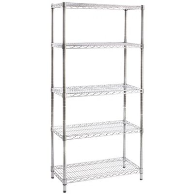 Yes Everyday - Regal 5 Fächer Chrom Eco Yes Everyday - Regal 5 Fächer Chrom Eco