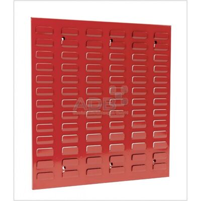 Schlitzplatte, Senkrecht, L456xb493mm, Ral3020 - Adb Schlitzplatte, Senkrecht, L456xb493mm, Ral3020 - Adb