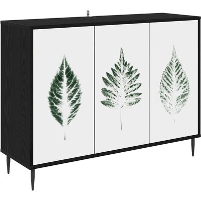 Sideboard Hanau Schwarz Eichen-optik 102 X 33 X 76 Cm Vidaxl Sideboard Hanau Schwarz Eichen-optik 102 X 33 X 76 Cm Vidaxl