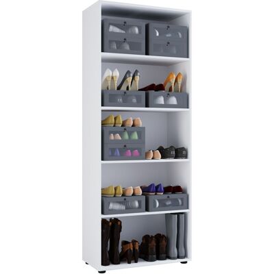 VCM Vandol I Kleiderschrank - 5-Fächer Weiß Möbel VCM Vandol I Kleiderschrank - 5-Fächer Weiß Möbel