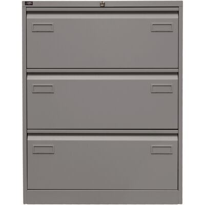 Bisley Hängeregistratur Schrank Light - 3 Schübe Silber Bisley Hängeregistratur Schrank Light - 3 Schübe Silber