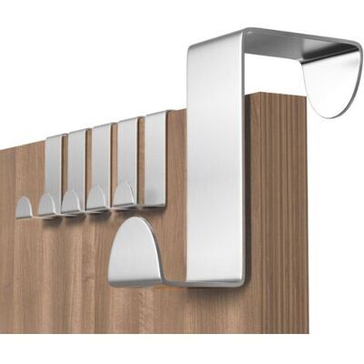 OEM Türhaken, Set Mit 6 Edelstahl-kleiderhaken, Geeignet Für Standardtüren, Schubladen, Schränke Und Kleiderschränke Ideal Für Küchen, Badezimmer Und Schlafzimmer Edelstahl-finish. OEM Türhaken, Set Mit 6 Edelstahl-kleiderhaken, Geeignet Für Standardtüren, Schubladen, Schränke Und Kleiderschränke Ideal Für Küchen, Badezimmer Und Schlafzimmer Edelstahl-finish.