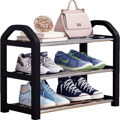 OEM Schuhregal – 3 Ebenen – 45 X 19 X 40 Cm – Für Eingangsbereich, Flur, Kleiderschrank – 1 Stück OEM Schuhregal – 3 Ebenen – 45 X 19 X 40 Cm – Für Eingangsbereich, Flur, Kleiderschrank – 1 Stück