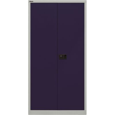 Bisley Universal Flügeltürenschrank Lichtgrau/oxfordblau Bisley Universal Flügeltürenschrank Lichtgrau/oxfordblau