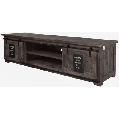 Massivmoebel24.de Mango 180x55x50 Grau Industrielles TV-Board Massivmoebel24.de Mango 180x55x50 Grau Industrielles TV-Board