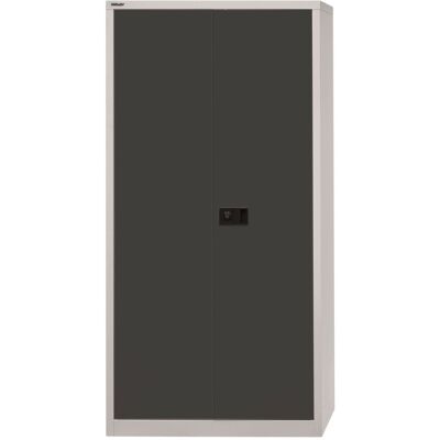 Bisley Universal Flügeltürenschrank Lichtgrau/anthrazitgrau Bisley Universal Flügeltürenschrank Lichtgrau/anthrazitgrau