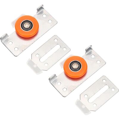OEM Gleitrolle Für Glastüren, 2er-set, Eisen- Und Nylonrollen, Hohe Tragfähigkeit, Geräuschloses Gleiten Für Vitrinen Und Bücherregale OEM Gleitrolle Für Glastüren, 2er-set, Eisen- Und Nylonrollen, Hohe Tragfähigkeit, Geräuschloses Gleiten Für Vitrinen Und Bücherregale