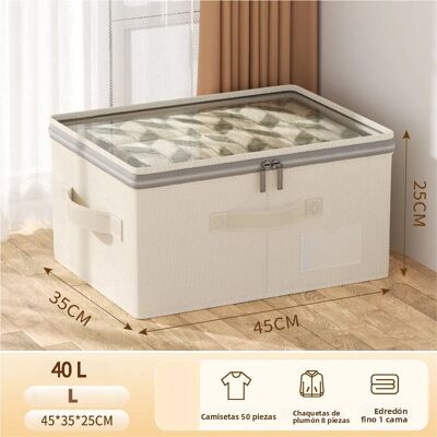 OEM Große, Faltbare Aufbewahrungsbox Für Jacken, Decken Und Kommoden – Kleiderschrank-organizer Fürs Schlafzimmer OEM Große, Faltbare Aufbewahrungsbox Für Jacken, Decken Und Kommoden – Kleiderschrank-organizer Fürs Schlafzimmer