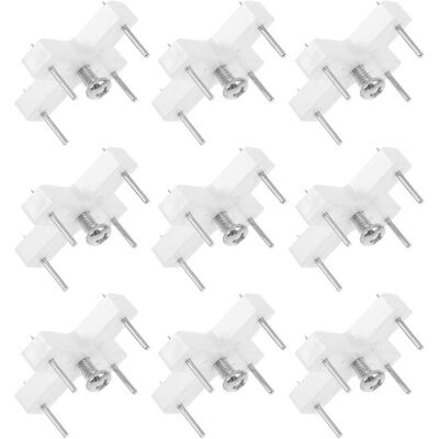 LABLANC 10 Unsichtbare Haken Für Abs- Und Eisenwandrahmen, Robuste Und Spurlose Befestigung, Einfaches Design, Hohe Tragfähigkeit, Für Betonwände LABLANC 10 Unsichtbare Haken Für Abs- Und Eisenwandrahmen, Robuste Und Spurlose Befestigung, Einfaches Design, Hohe Tragfähigkeit, Für Betonwände