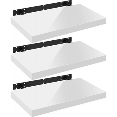 WOLTU - Wandregal - 3-Etagen - 70x22.9x3.8 cm WOLTU - Wandregal - 3-Etagen - 70x22.9x3.8 cm