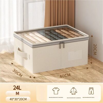 OEM Große, Faltbare Aufbewahrungsbox Für Jacken, Decken Und Kommoden – Kleiderschrank-organizer Fürs Schlafzimmer OEM Große, Faltbare Aufbewahrungsbox Für Jacken, Decken Und Kommoden – Kleiderschrank-organizer Fürs Schlafzimmer