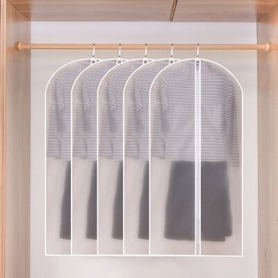 OEM Transparente Aufbewahrungsbeutel Für Kleidung 60 X 120 Cm – 5er-pack, Mit Reißverschluss, Aus Strapazierfähigem Peva Für Den Kleiderschrank OEM Transparente Aufbewahrungsbeutel Für Kleidung 60 X 120 Cm – 5er-pack, Mit Reißverschluss, Aus Strapazierfähigem Peva Für Den Kleiderschrank